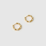 Electra Gold Huggie Earrings