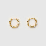 Electra Gold Huggie Earrings