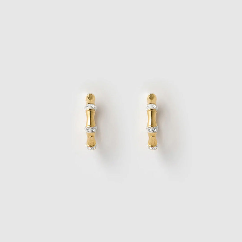 Electra Gold Huggie Earrings