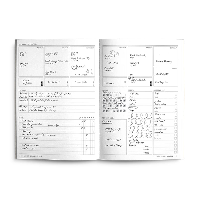 Fast Brain Student Edition Planner Venus Blue