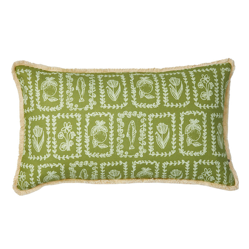 Petra Sage Cushion 75x45cm