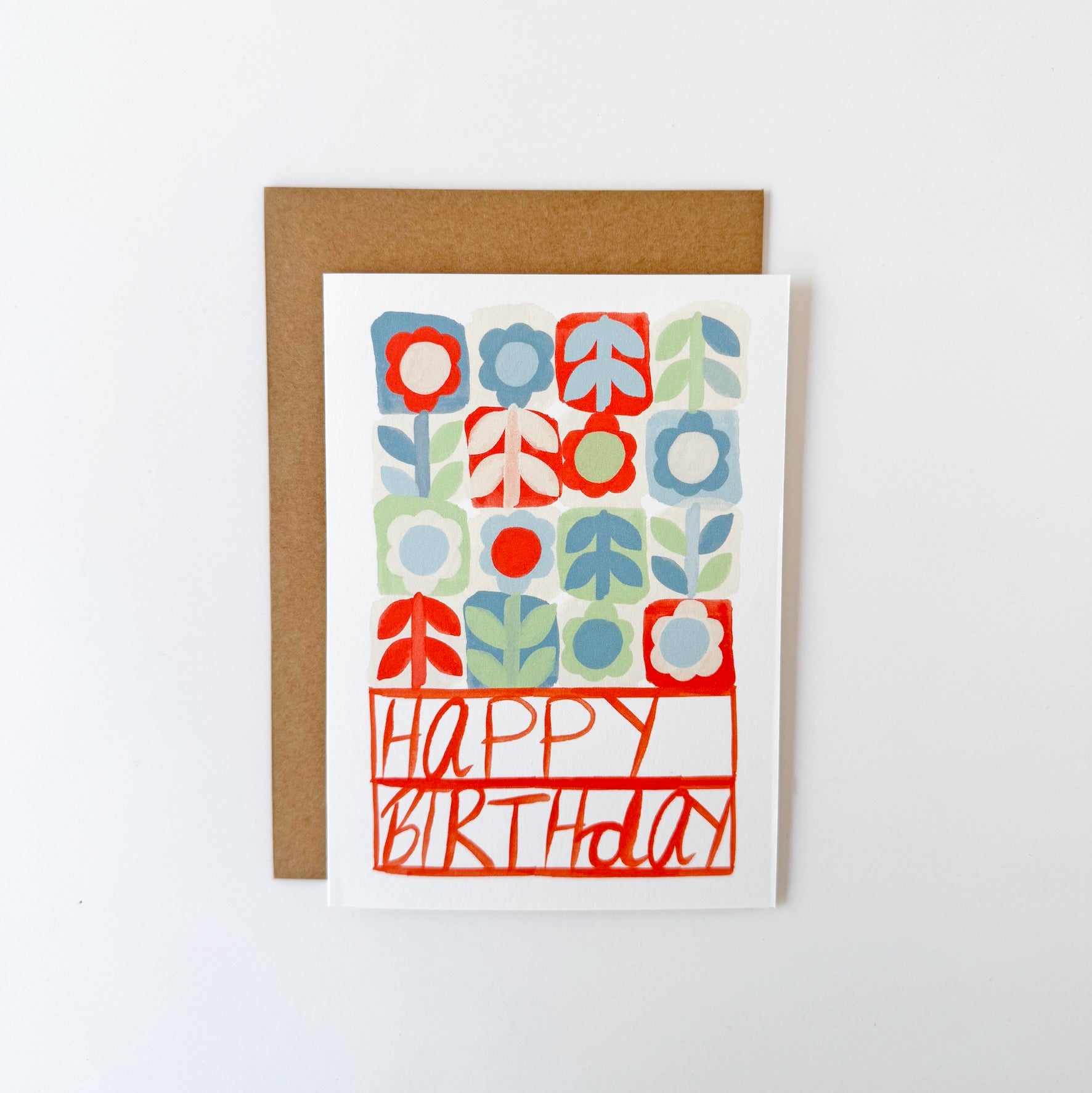 Happy Birthday Quilt Card