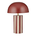 Raya Metal Lamp Russet/Ivory