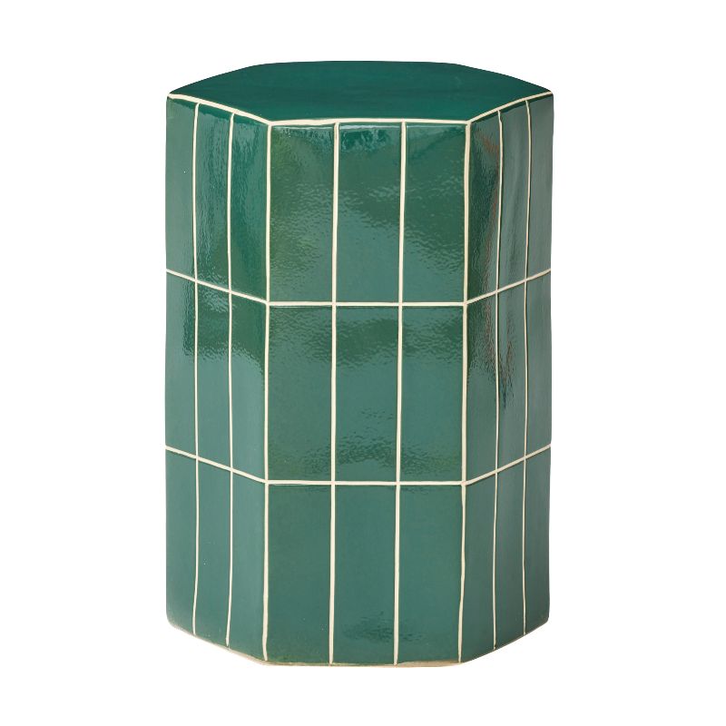 Seidler Ceramic Tile Stool Pine - PICK UP ONLY