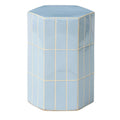 Seidler Ceramic Tile Stool Blue - PICK UP ONLY