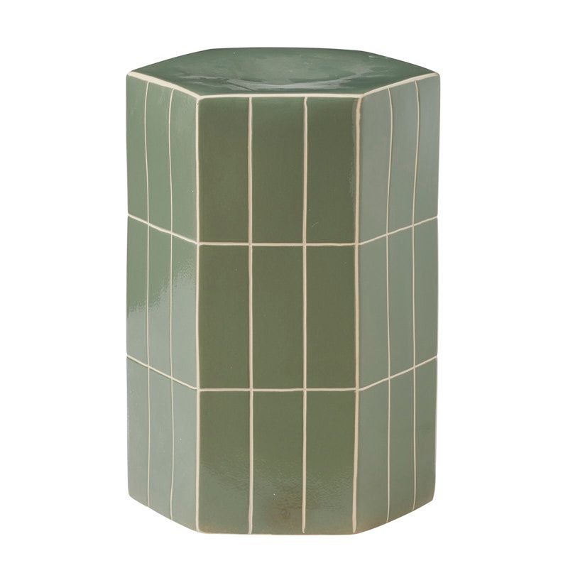Seidler Ceramic Tile Stool Mint - PICK UP ONLY