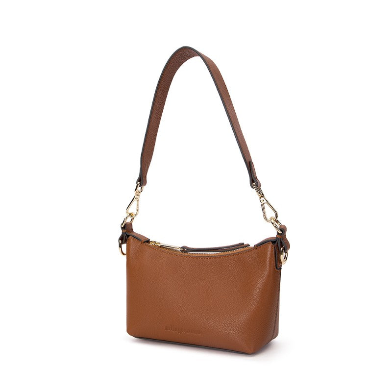 Freya Bag Tan with Charcoal