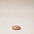 Frosted Glass Incense Holder Brown