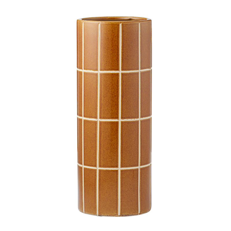 Boyd Ceramic Tile Vase Tan