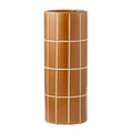 Boyd Ceramic Tile Vase Tan