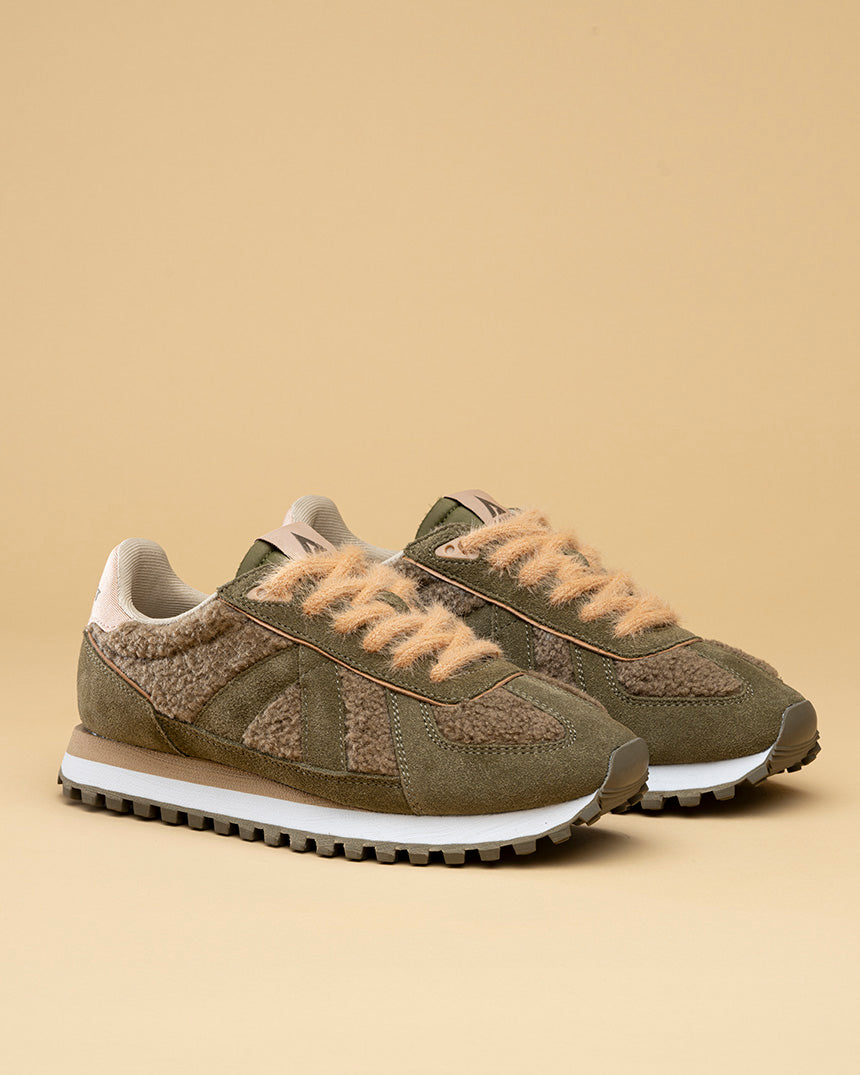 Gate Sneaker Army Sherpa