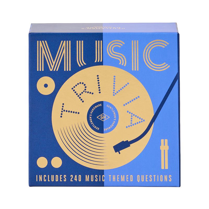 Music Trivia Card Game