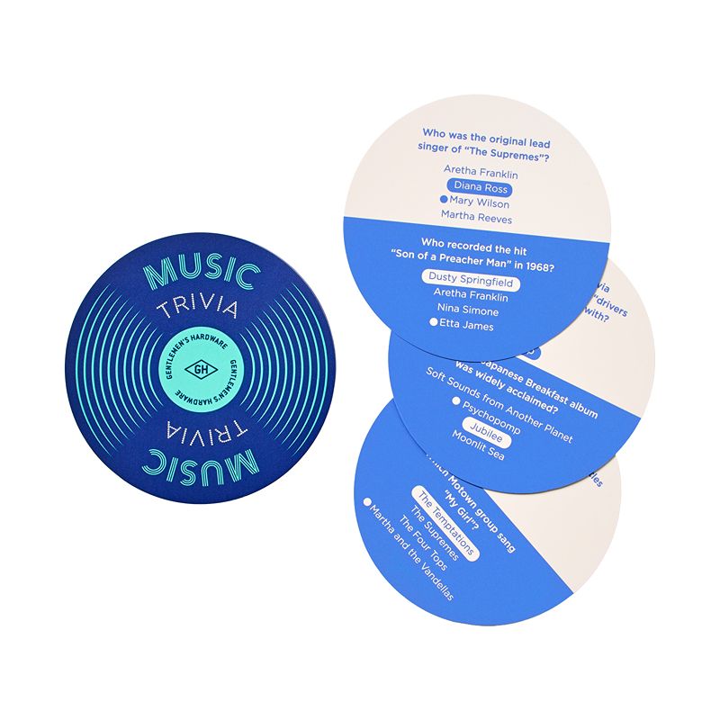 Music Trivia Card Game