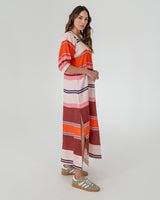 Geneva Dress Wide Stripe