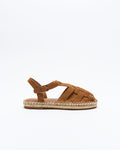 Ginger Leather Espadrille Tan