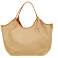 Hector Raffia Camel Large Bag