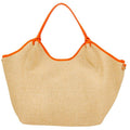 Hector Raffia Orange Large Bag
