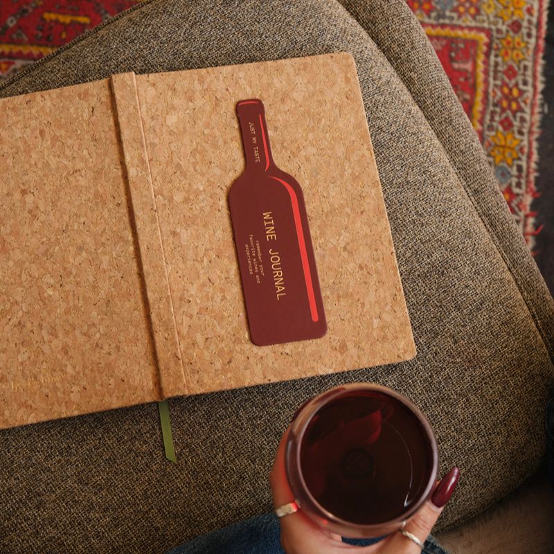 Wine Journal Cork Wine Bottle