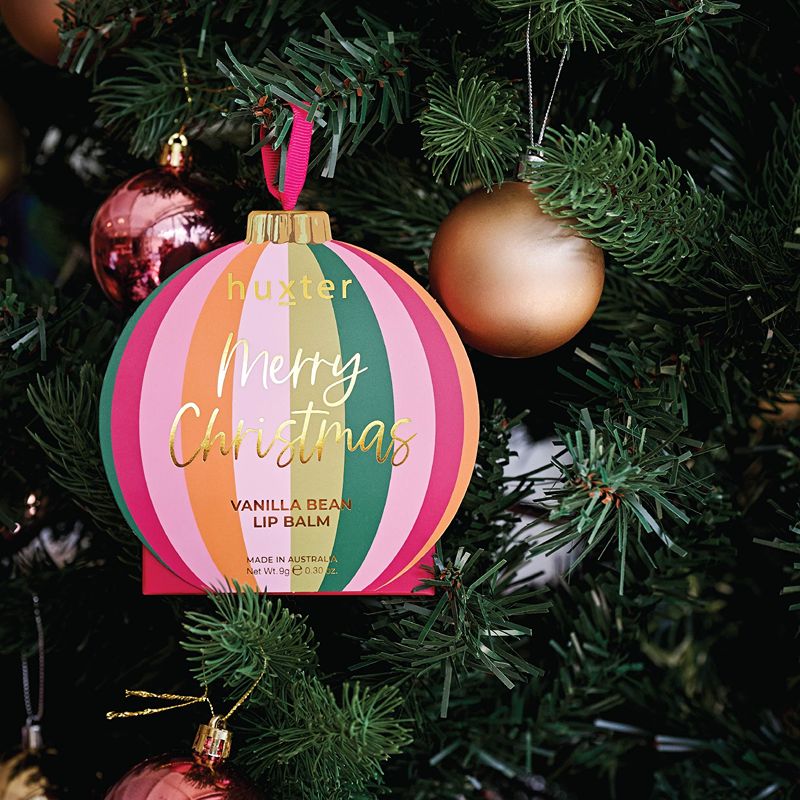 Hanging Lip Balm Bauble Stripes