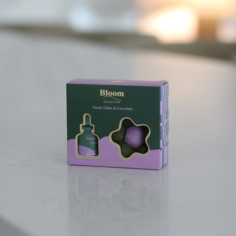 Yuzu, Lime & Coconut Air Freshener Set