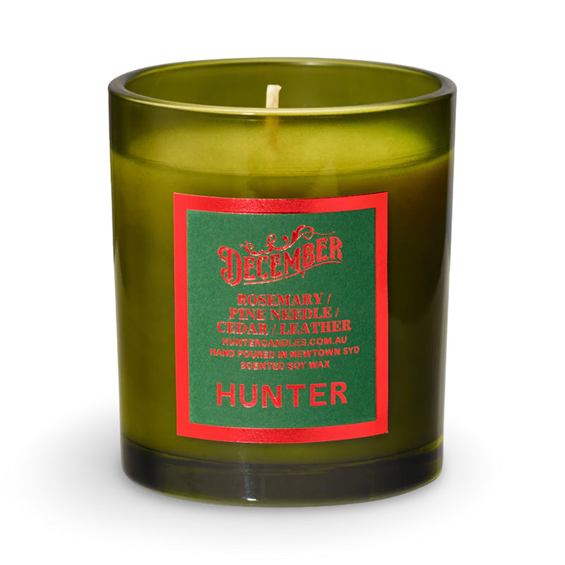 December Pine, Cedar, Rosemary Candle