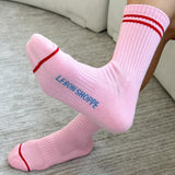 Boyfriend Socks Amour Pink