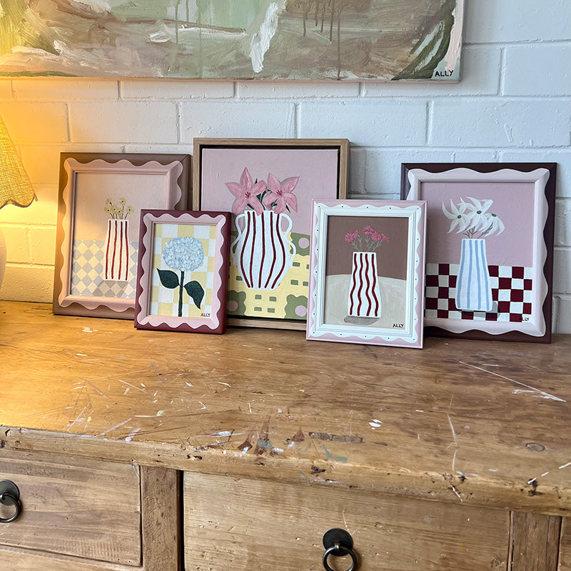 Pink Lillies by Ally Siejka 250x305