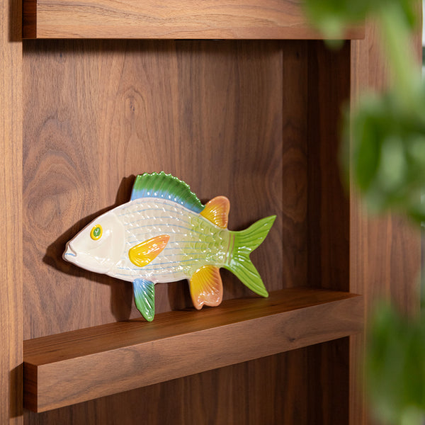 Trigger Fish Plate Green