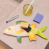 Trigger Fish Plate Green