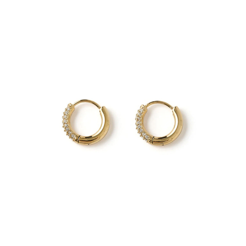 Imogen Gold Huggie Earrings