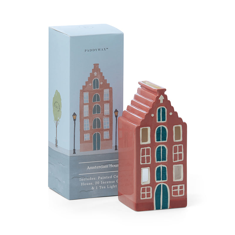 Amsterdam House Incense + Tea Light Holder