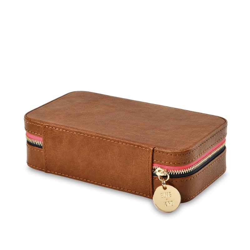 Jewellery Case Large Tan