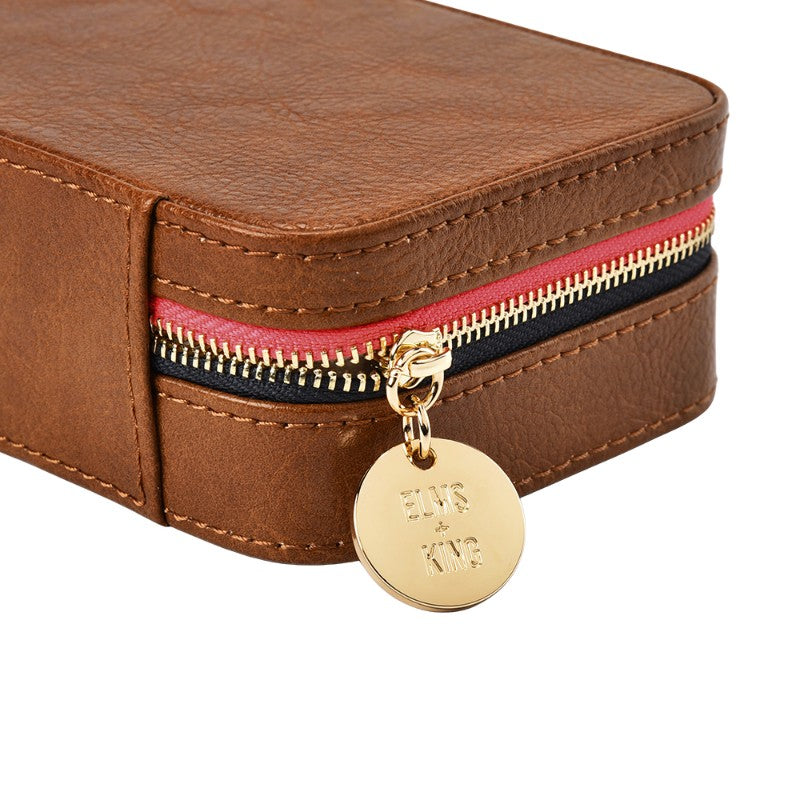 Jewellery Case Large Tan