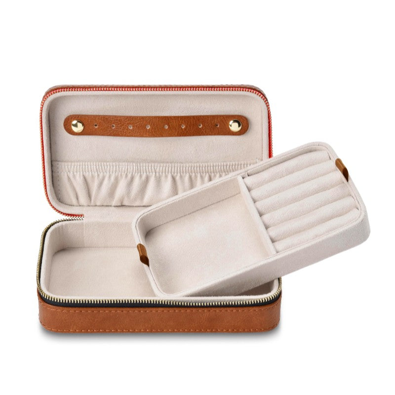 Jewellery Case Large Tan