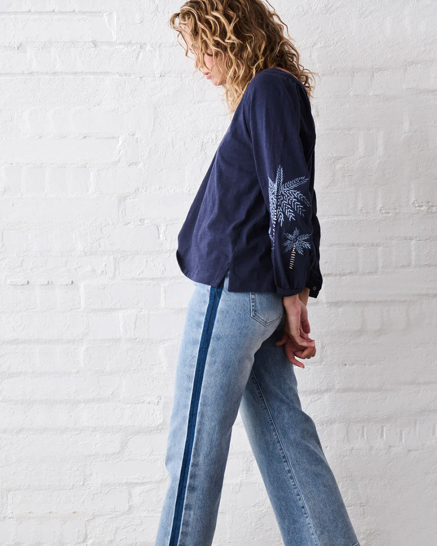 Freya Side Panel Waterfall Jean