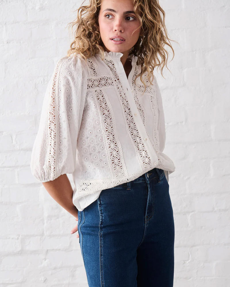 Isabella Shirt White