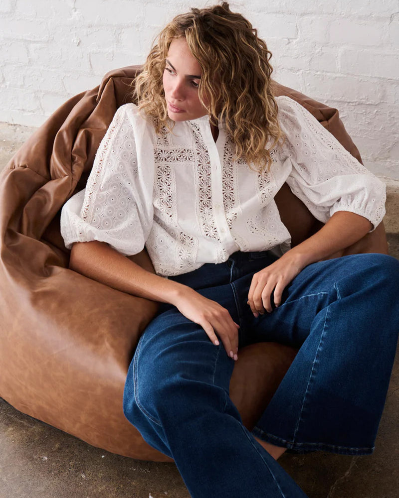 Isabella Shirt White