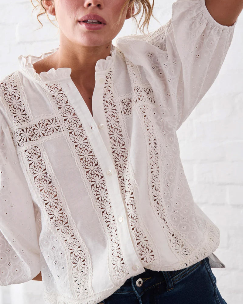Isabella Shirt White