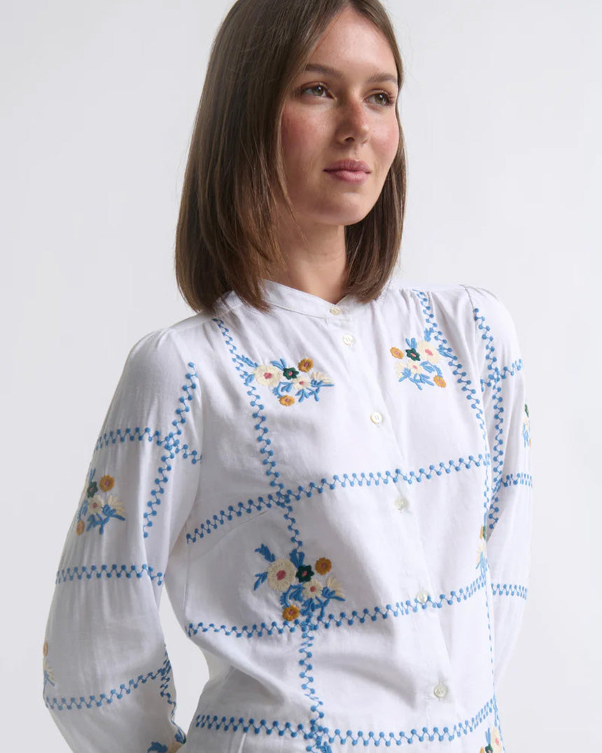 Carol Shirt Coconut White