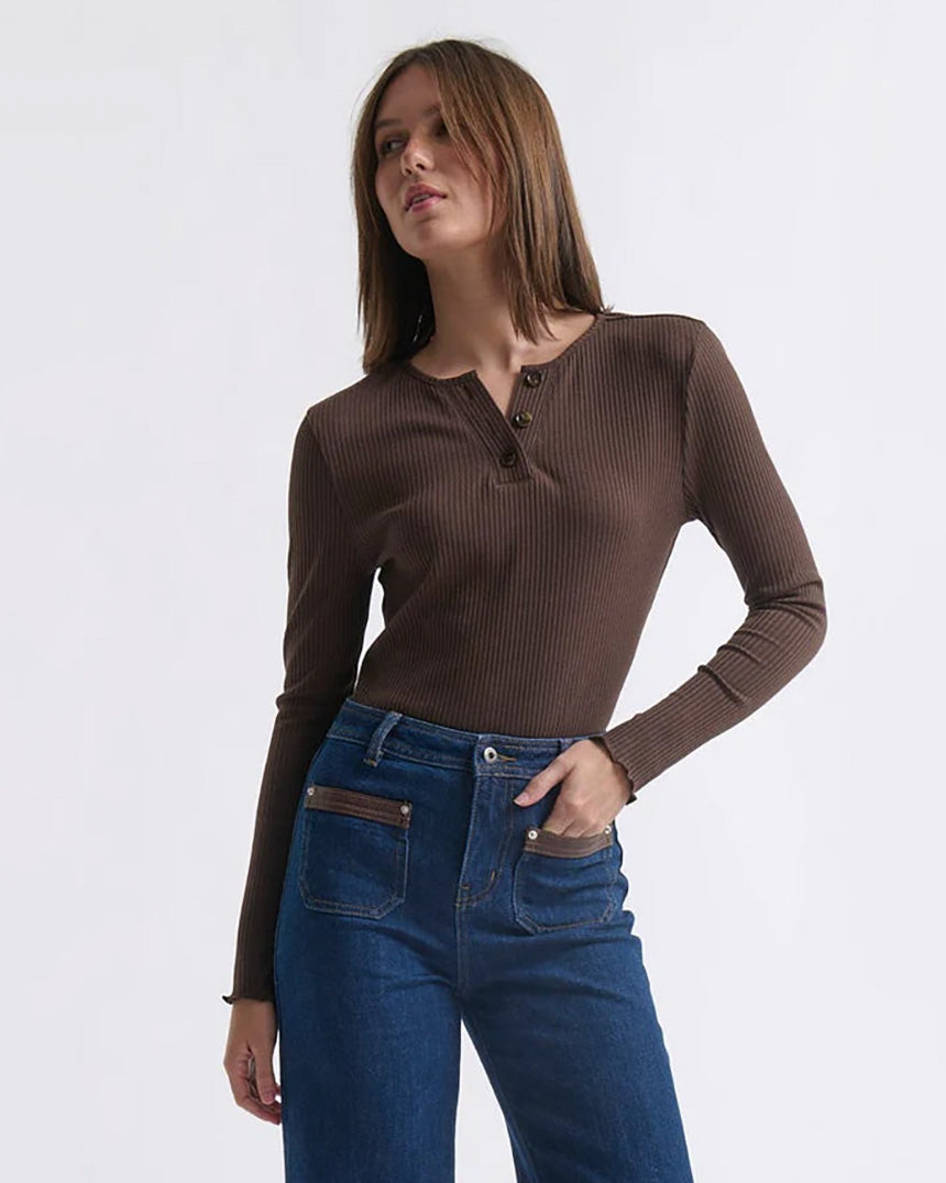 Heather Top Chocolate