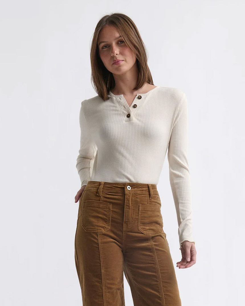 Heather Top Vanilla