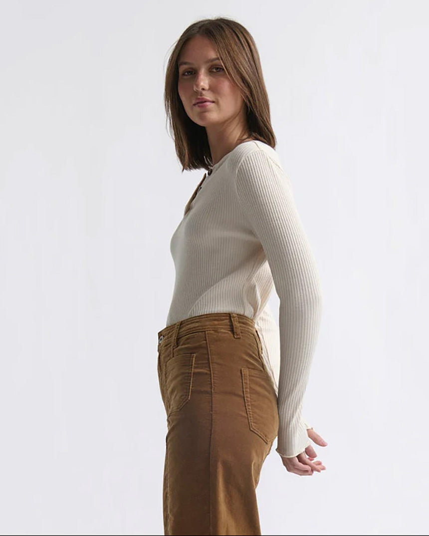 Heather Top Vanilla
