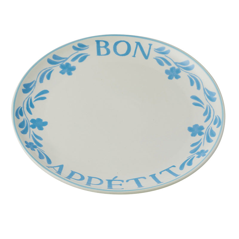 Bon Appetit Round Ceramic Platter
