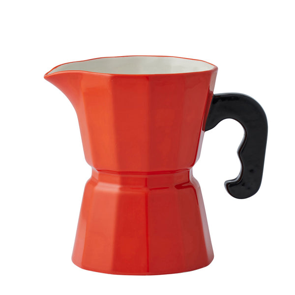 Crema Ceramic Jug Red
