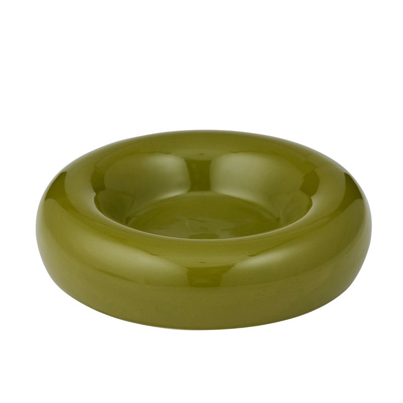 Orb Ceramic Bowl Olive