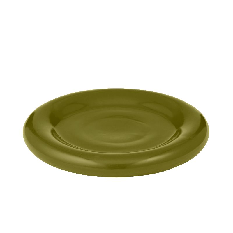 Orb Ceramic Platter Olive