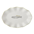Mangiare Sardine Ceramic Platter