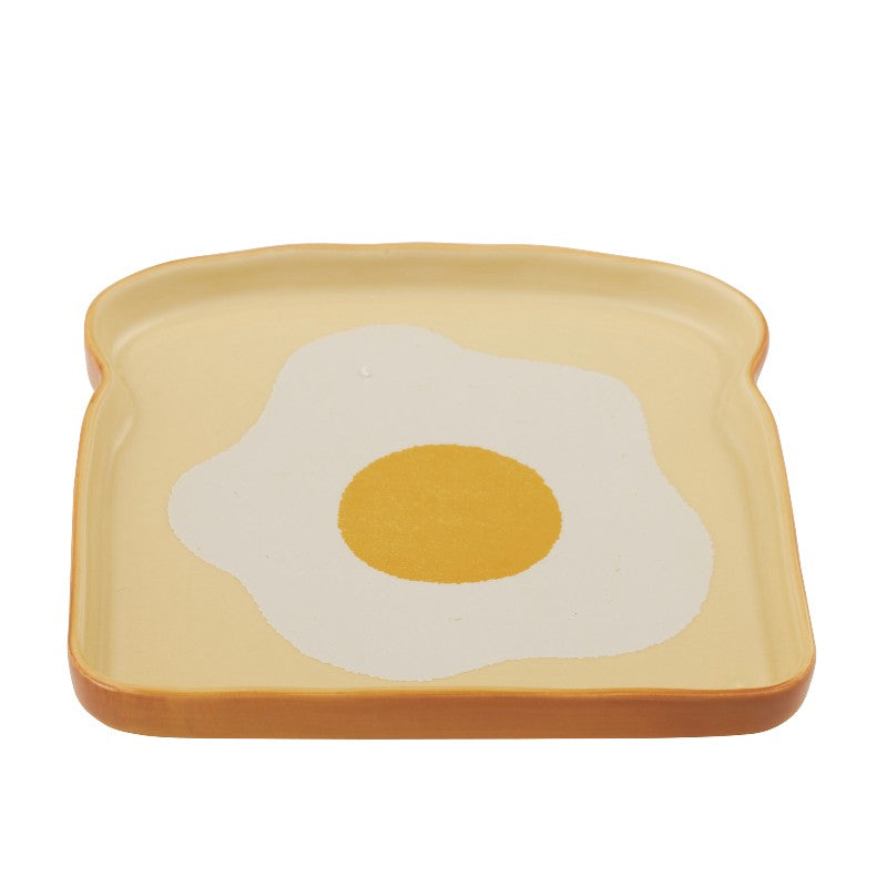 Egg on Toast Plate