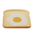 Egg on Toast Plate