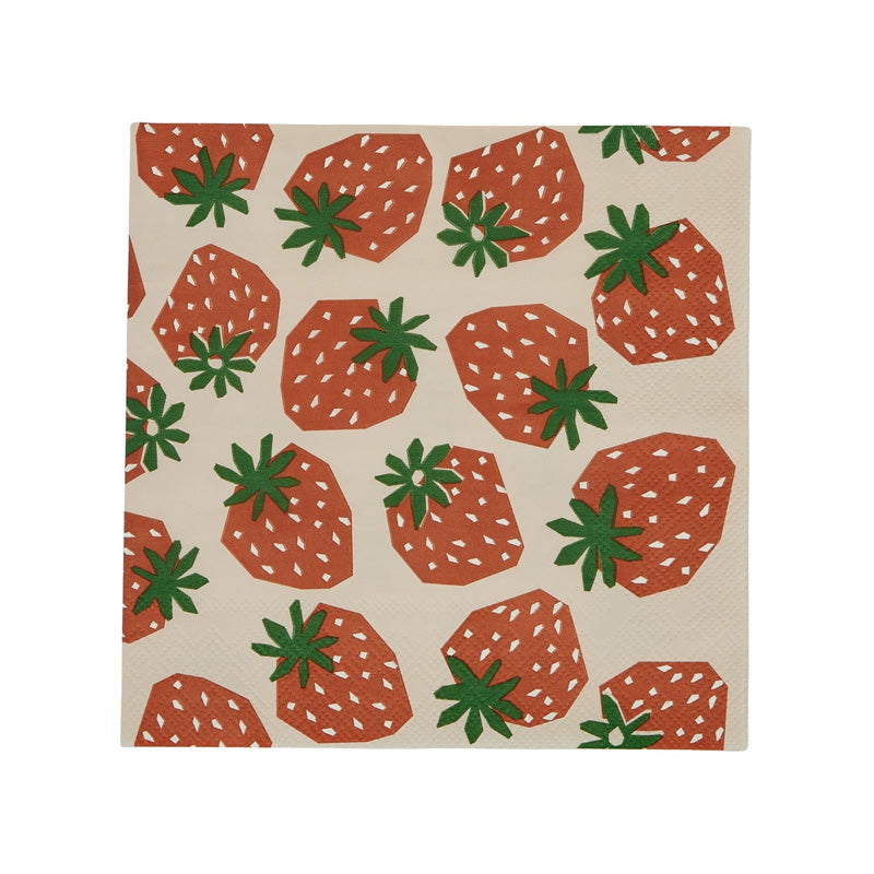 Strawbs Paper Napkins Pack of 20